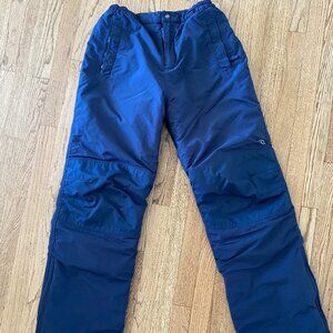Lands' End Kids Squall Waterproof Insulated Snow Pants - NAVY - Size 16 -